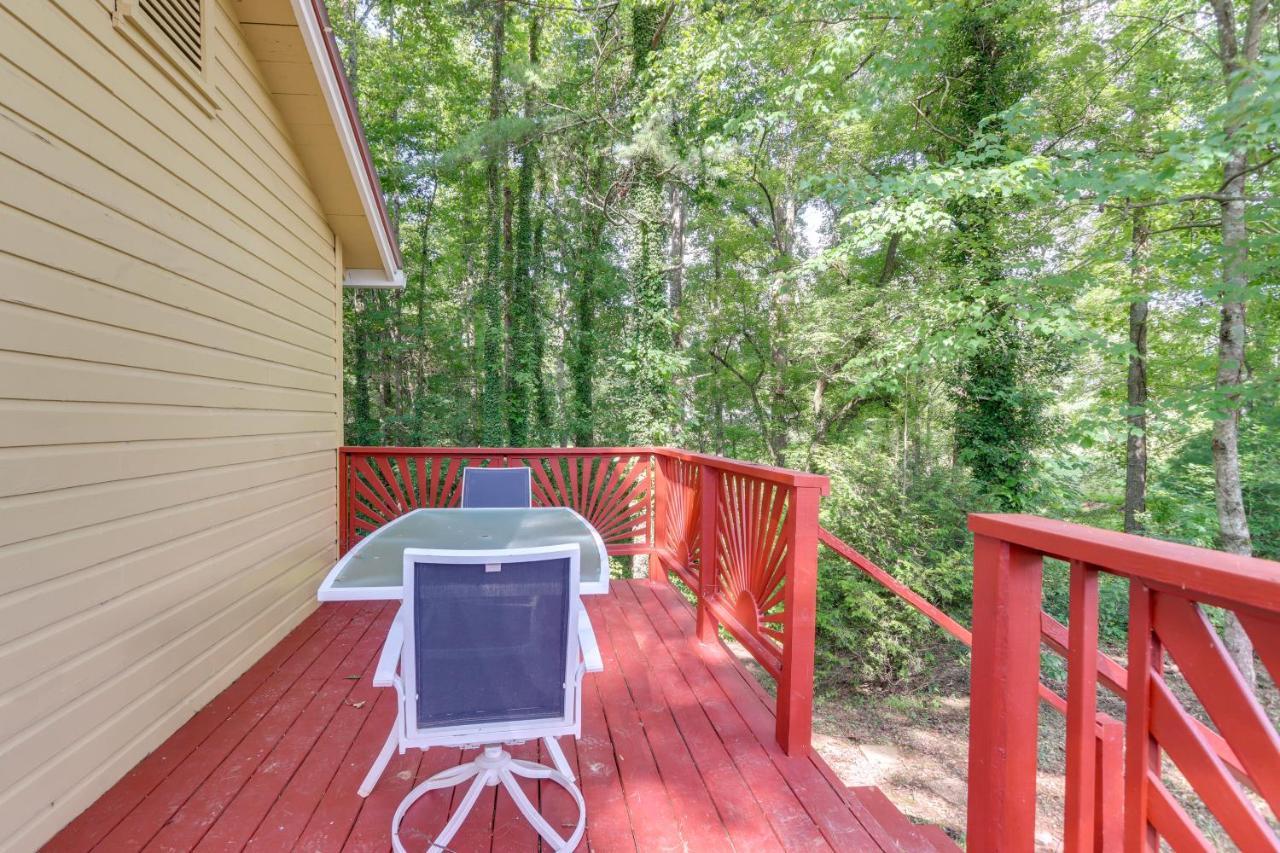 Cozy Blairsville Studio With Deck 15 Yards To Lake! מראה חיצוני תמונה