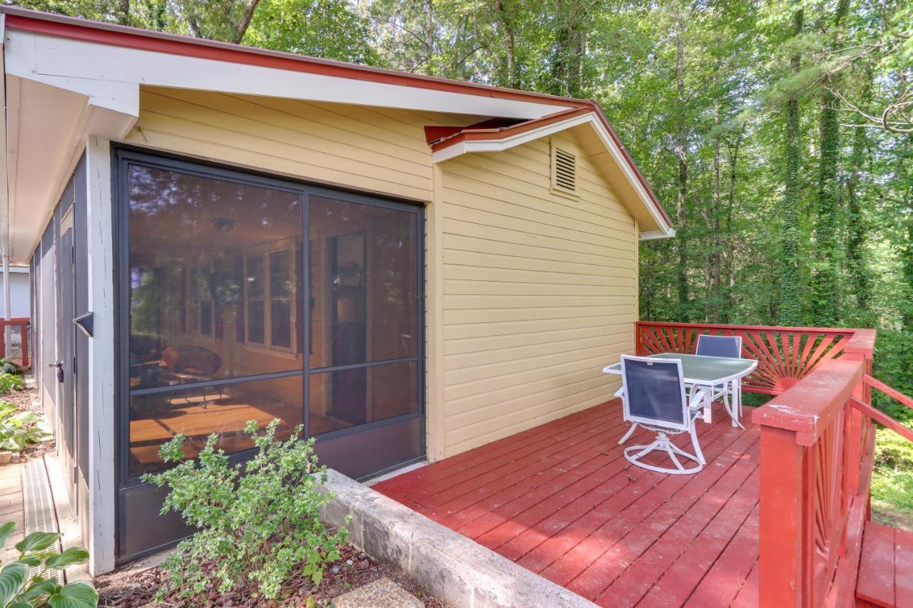 Cozy Blairsville Studio With Deck 15 Yards To Lake! מראה חיצוני תמונה